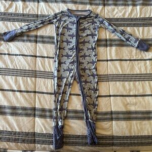 Little Sleepies Shark Convertible Pajamas